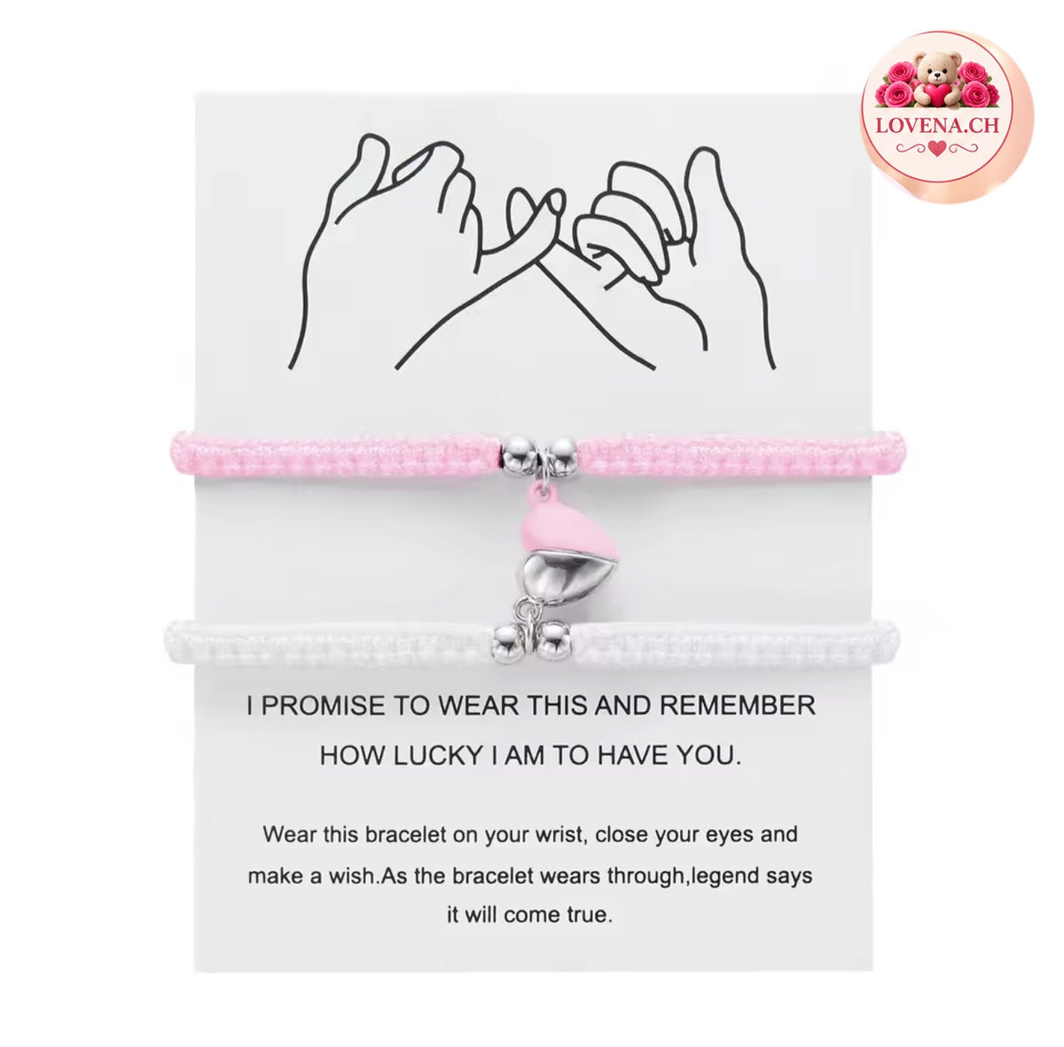 💕 Partner-Liebesarmbänder – Forever Together