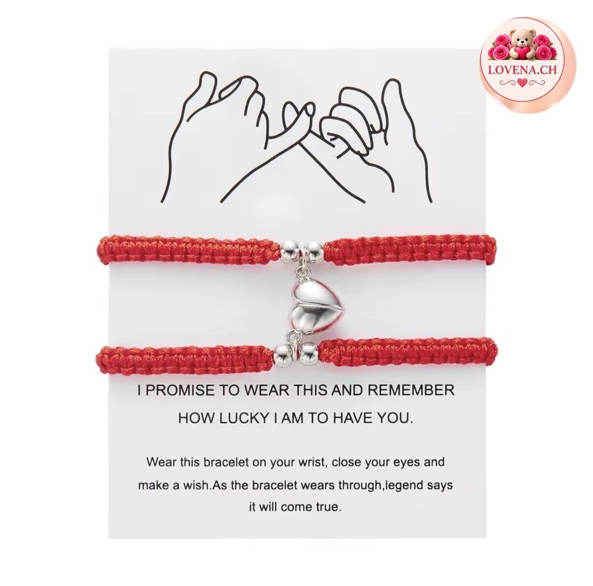 💕 Partner-Liebesarmbänder – Forever Together