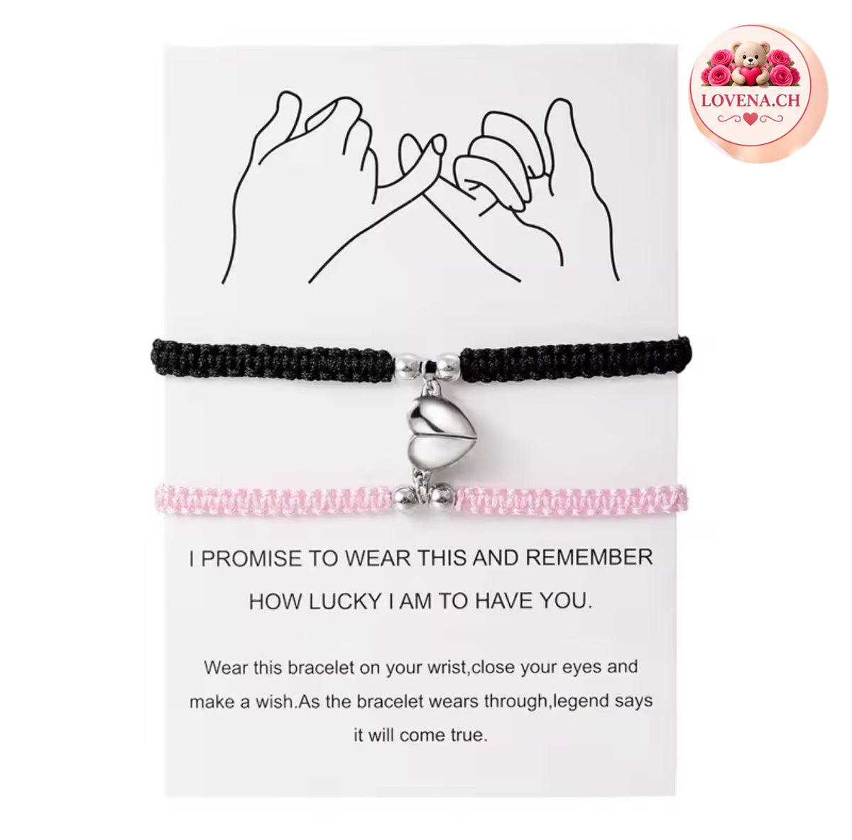 💕 Partner-Liebesarmbänder – Forever Together