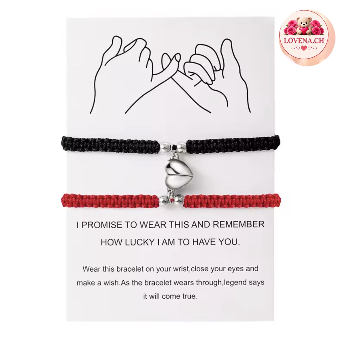 💕 Partner-Liebesarmbänder – Forever Together