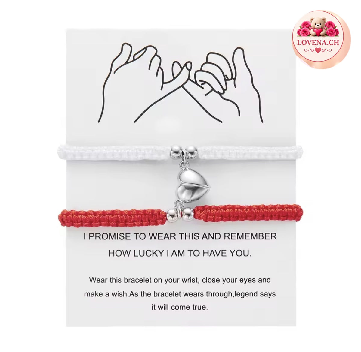 💕 Partner-Liebesarmbänder – Forever Together